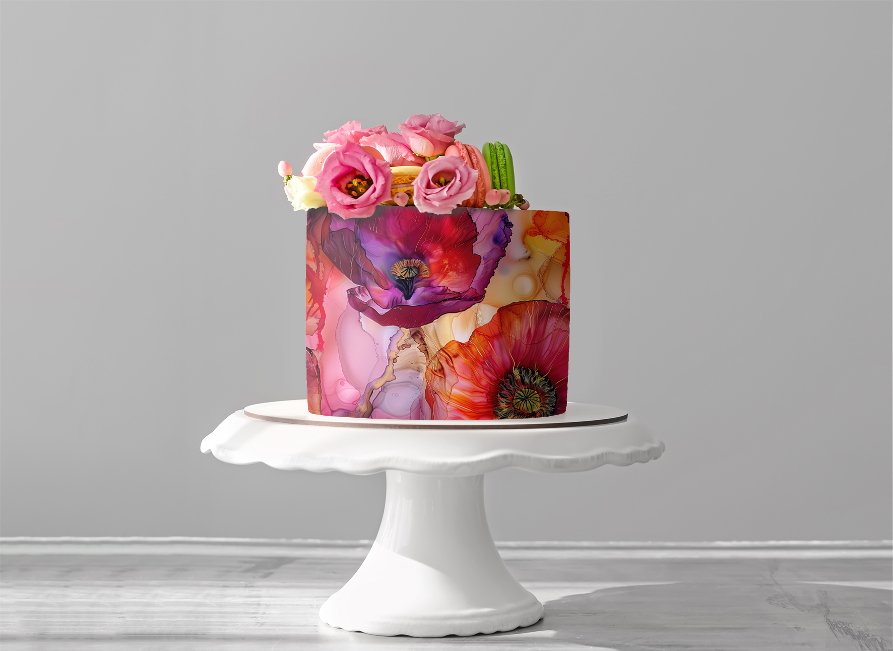 Deko Fondant aquarell