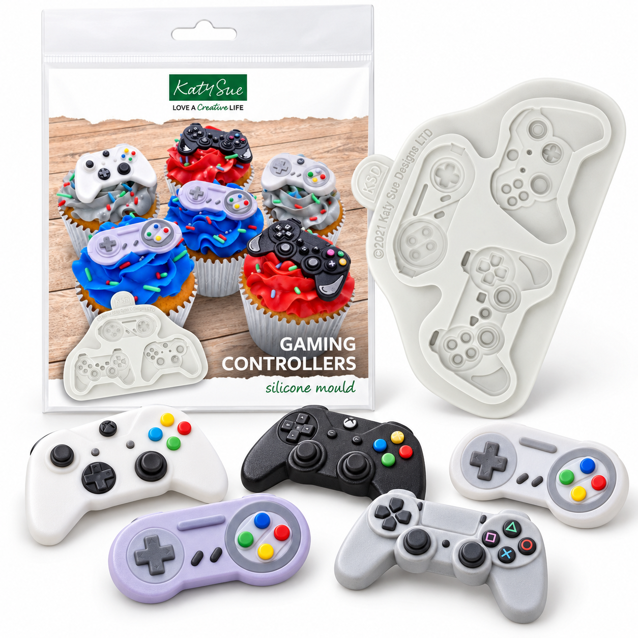 Silikonform Katy Sue | Controller Gamer