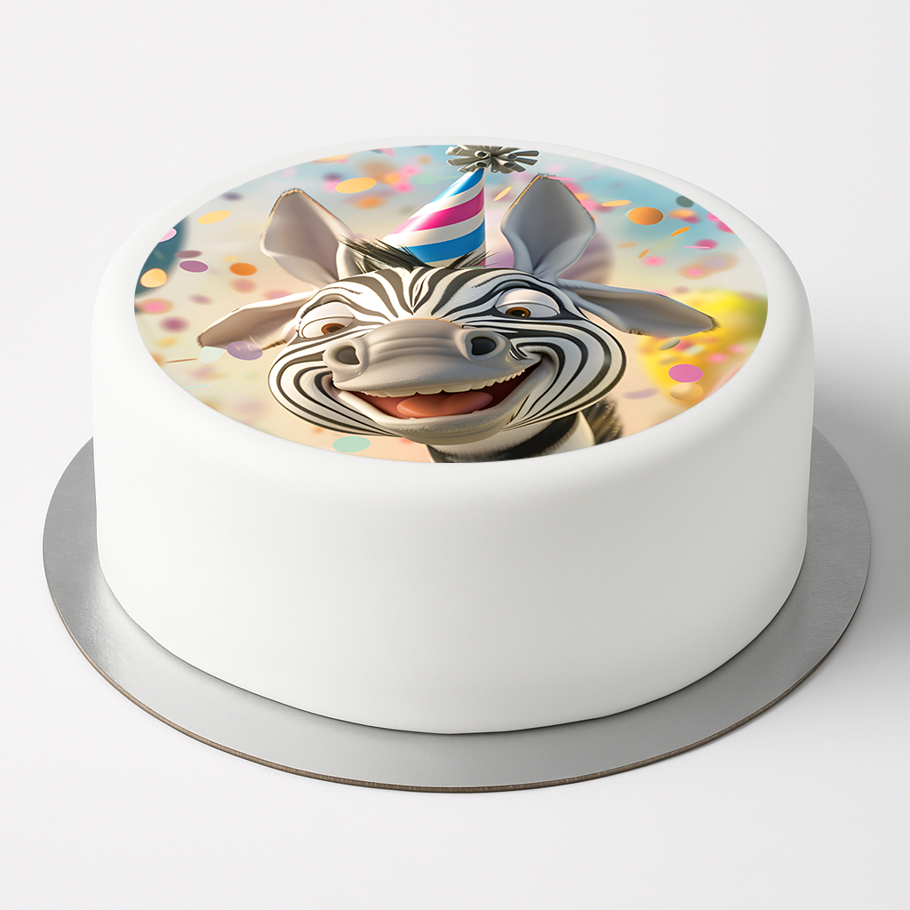 Tortenaufleger Zebra 