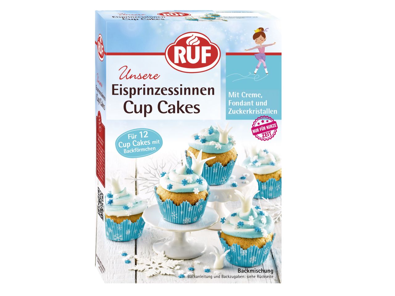 Backmischung Eisprinzessinnen Cup Cakes 