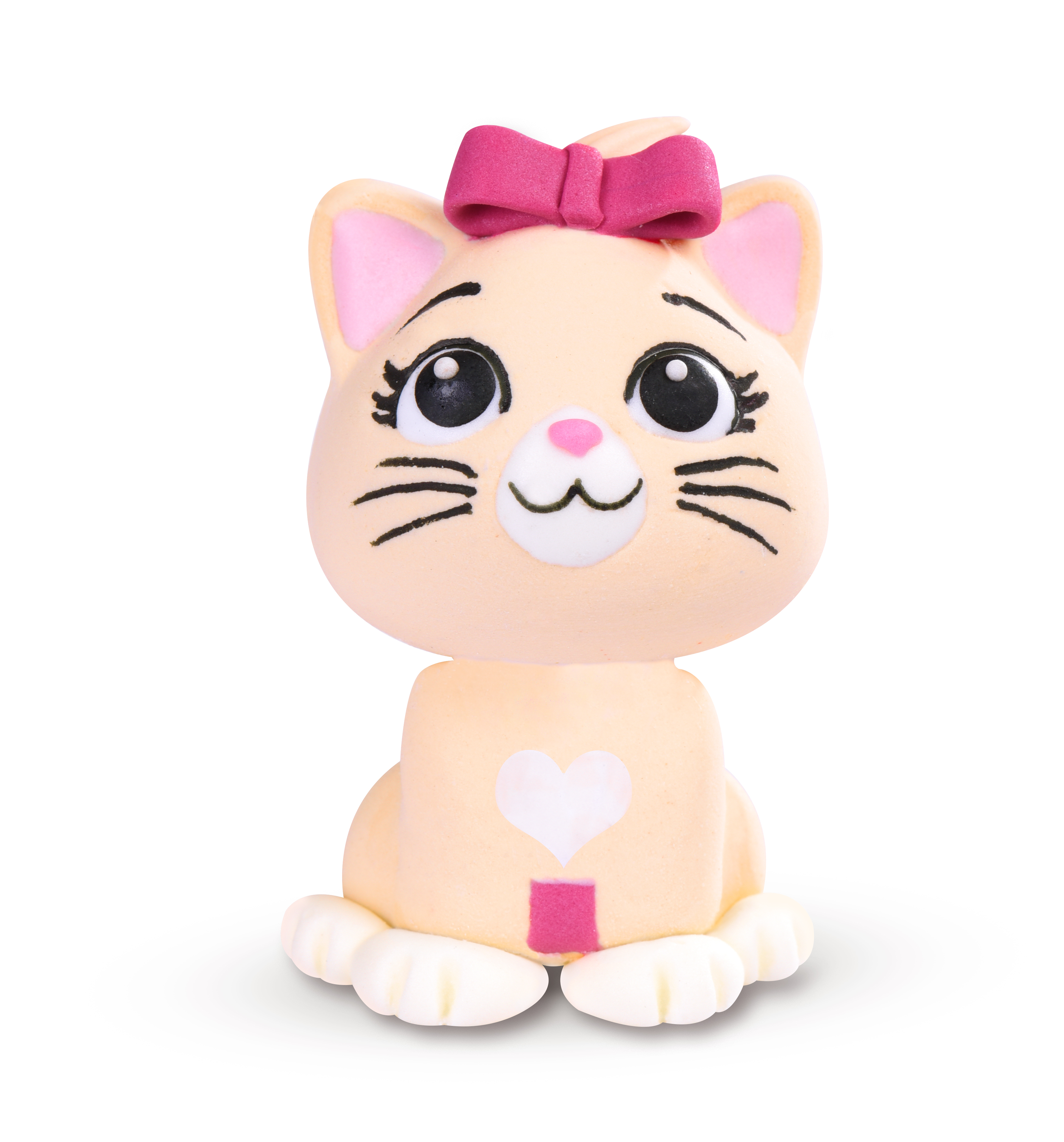 Katzen-Figuren-Set 4-teilig – Tortendeko für Katzenfans
