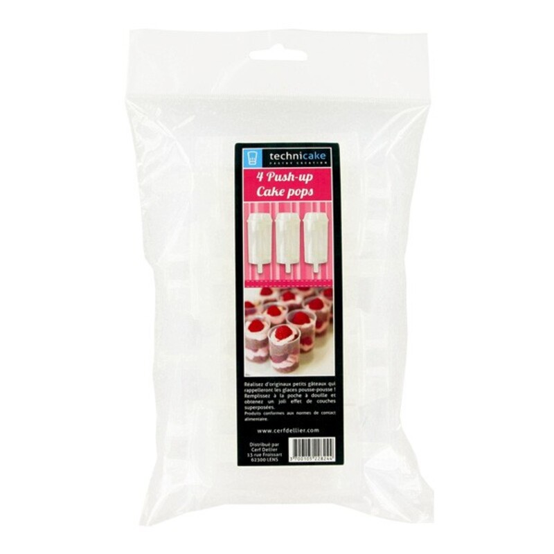 Push-Up Pops (4er-Set) – Kreative Dessert-Idee für Kuchen & Eis