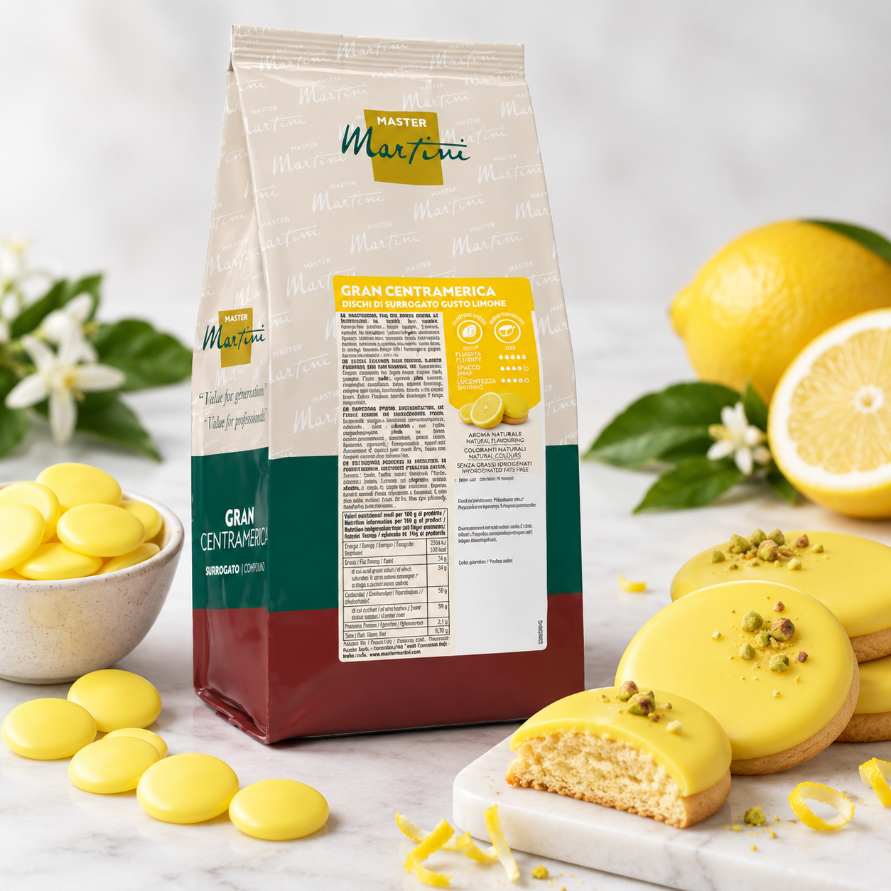 Zitronen Glasur gelb 1 kg