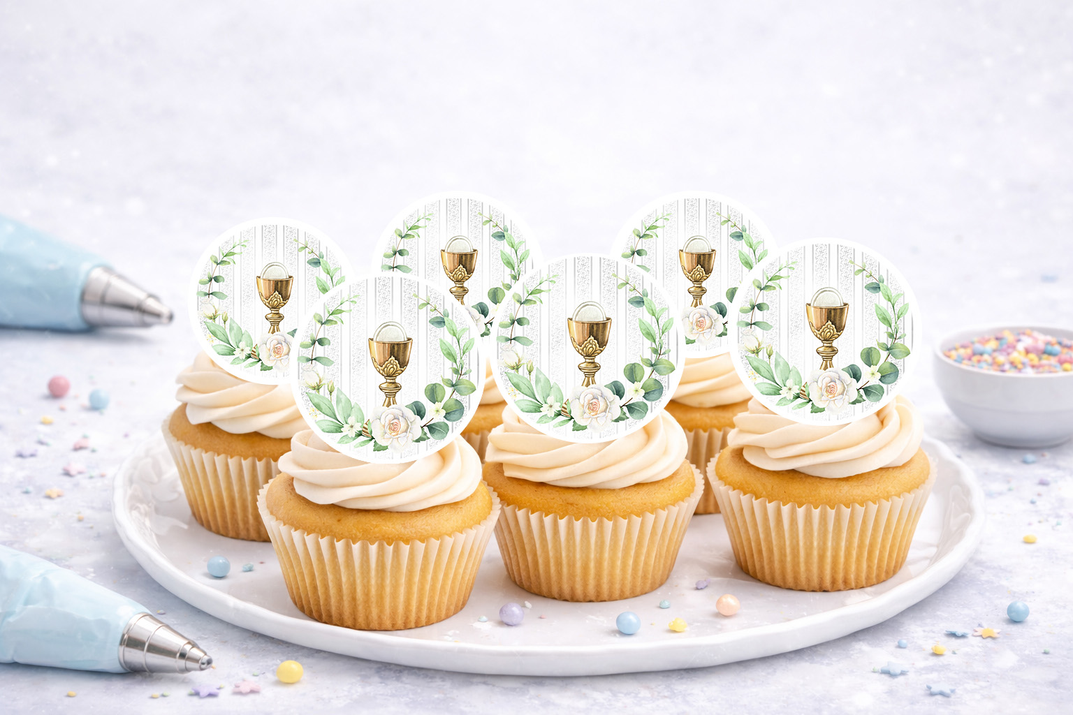 Muffinaufleger Erstkommunion