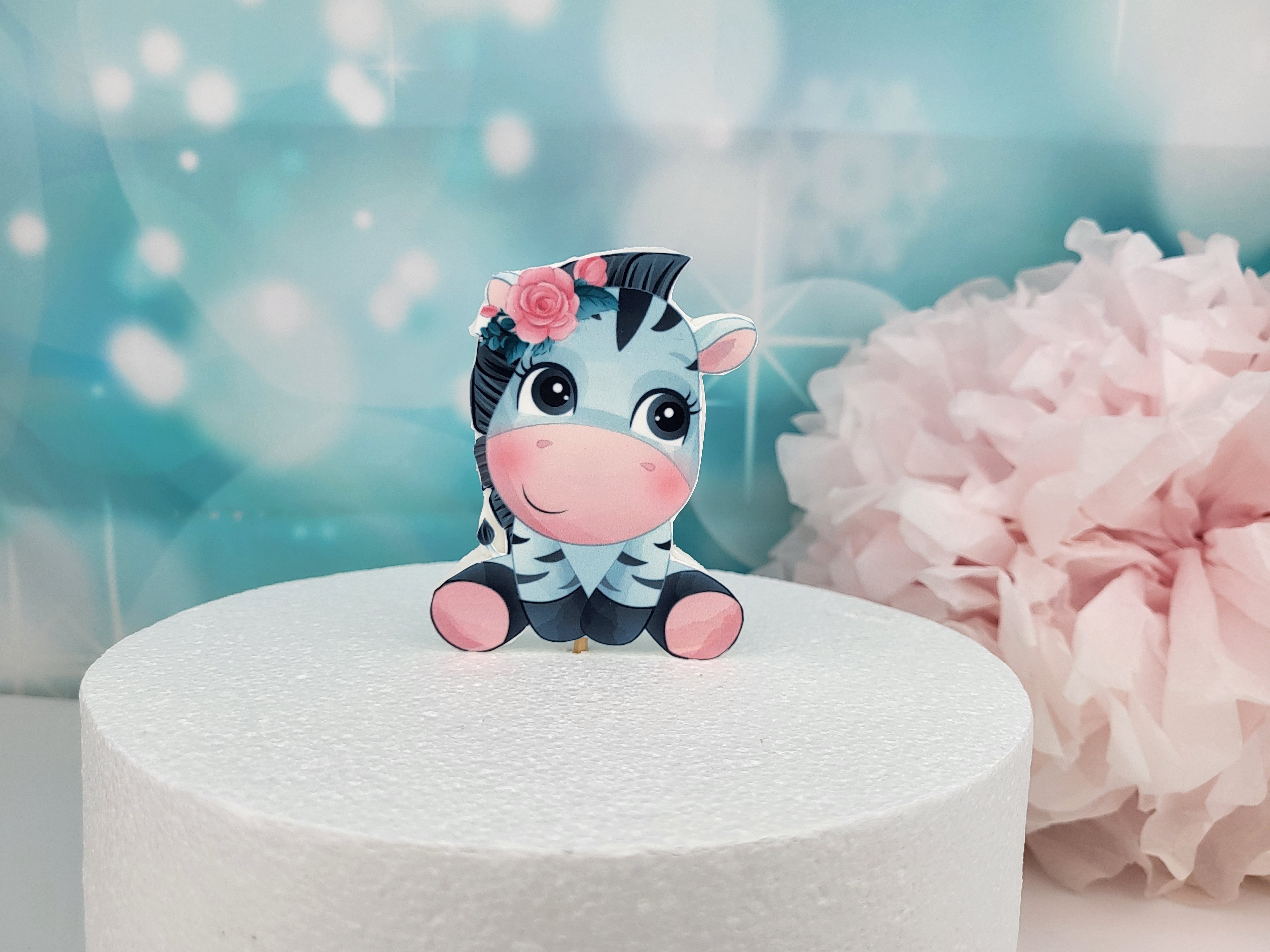 Cake Topper Zebra