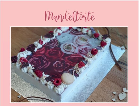 Rezeptkarte Mandeltorte