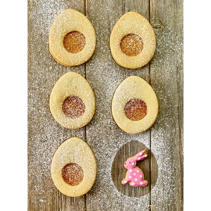 Mini-/Standard-Ausstechform Ei – Edelstahl – 8 cm