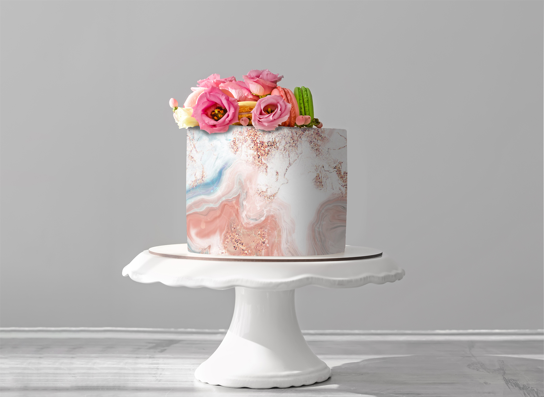 Deko Fondant pastell