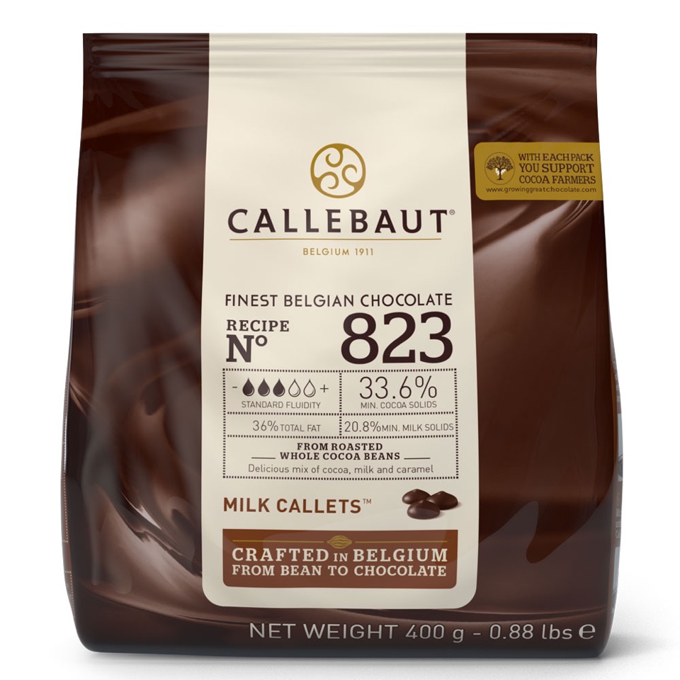 Callebaut Callets 400g 33,6 % - Milchschokolade