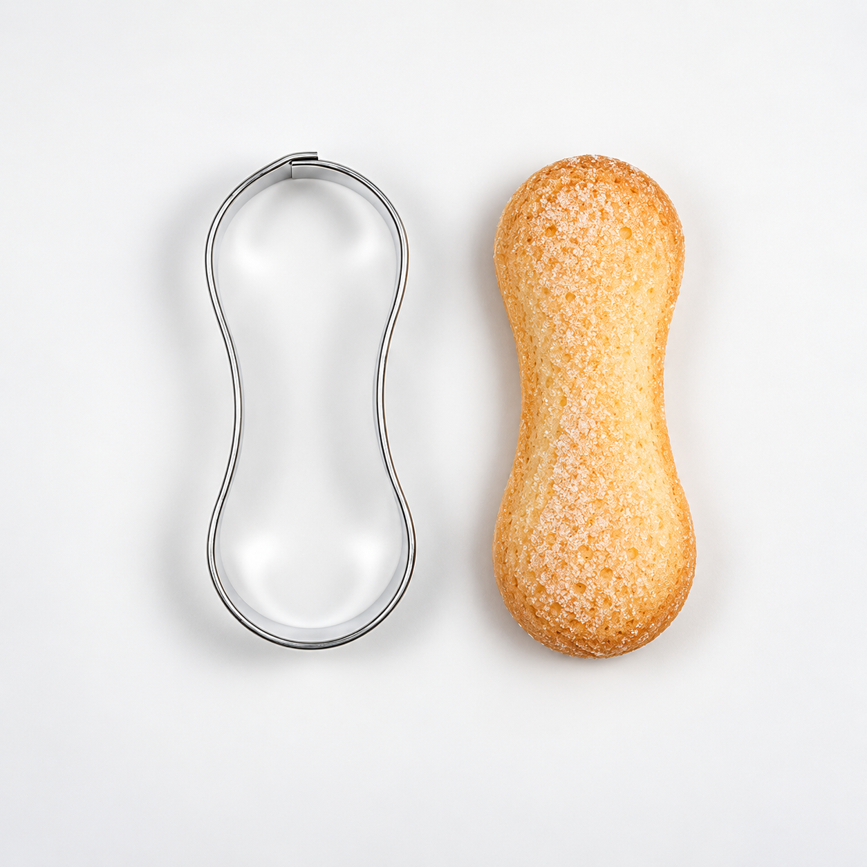 Ausstecher Biskotte – Löffelbiskuit Keksausstecher ca. 5 cm