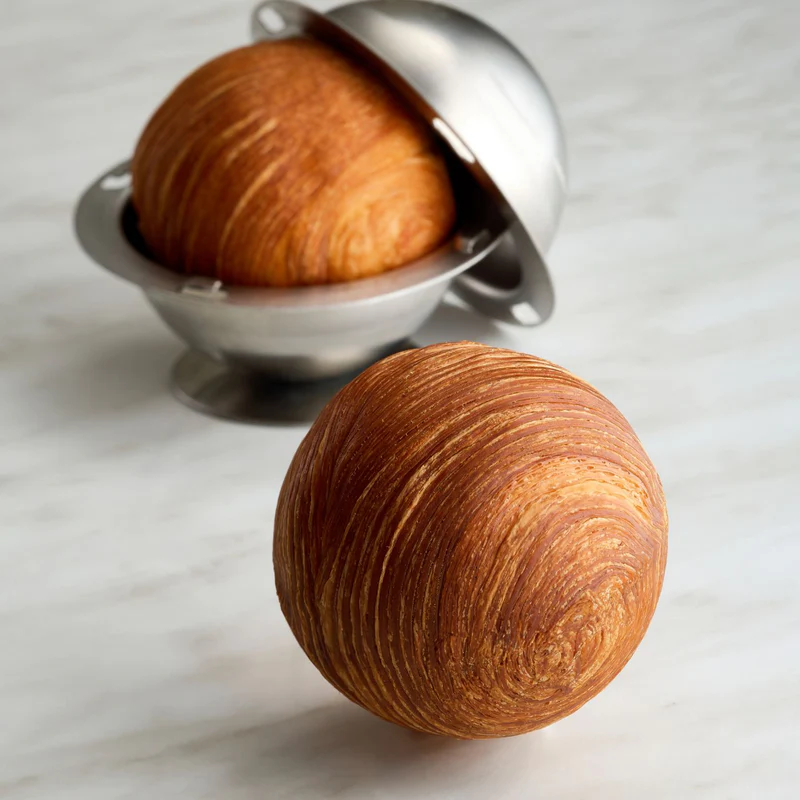 Pavoni CV6 Sfera – Edelstahlform für kugelförmige Croissants