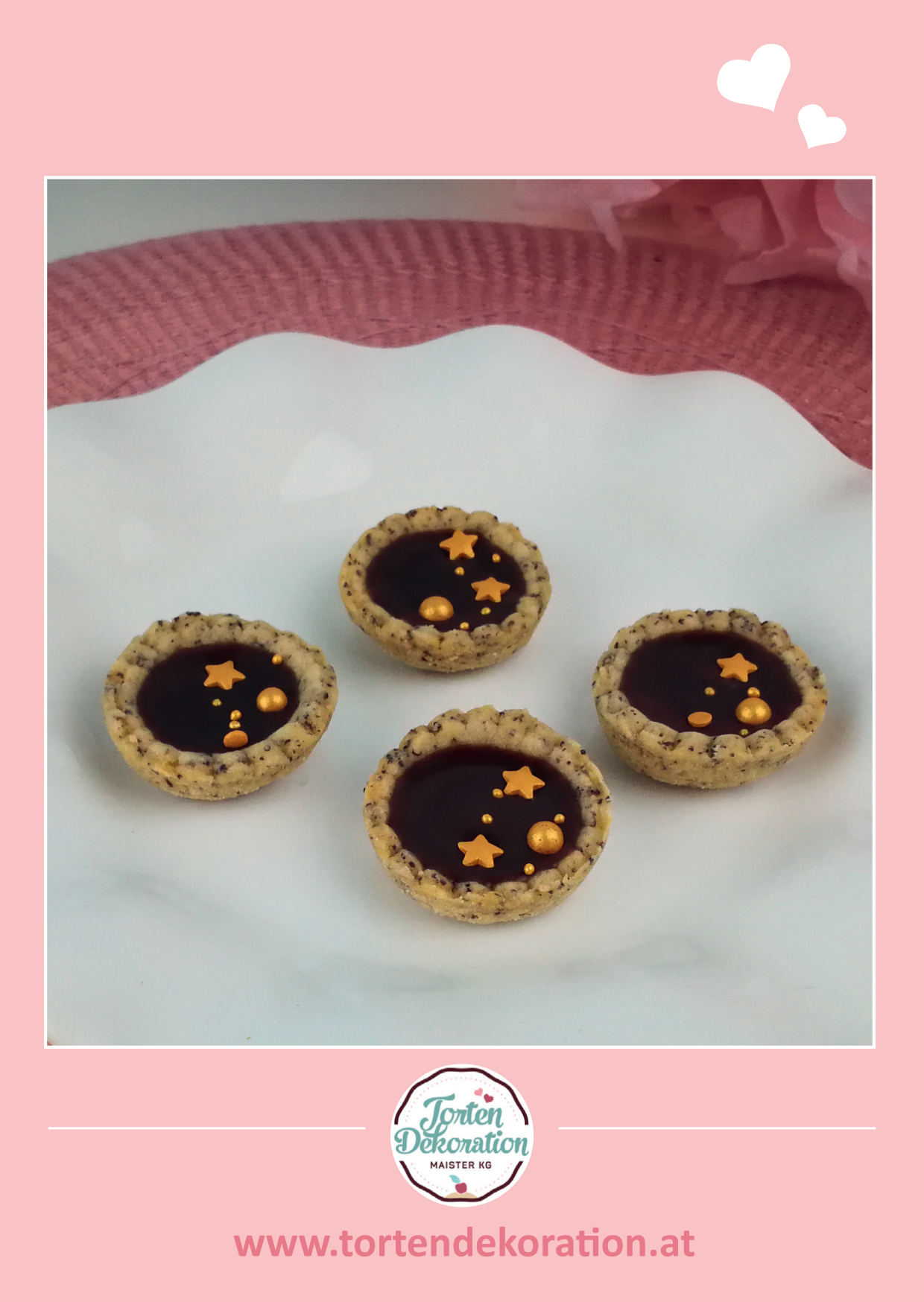 Rezeptkarte Mohnkekse