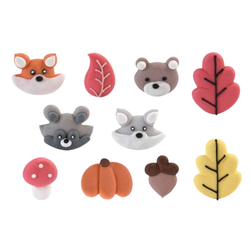 Zuckerdekoration Herbst