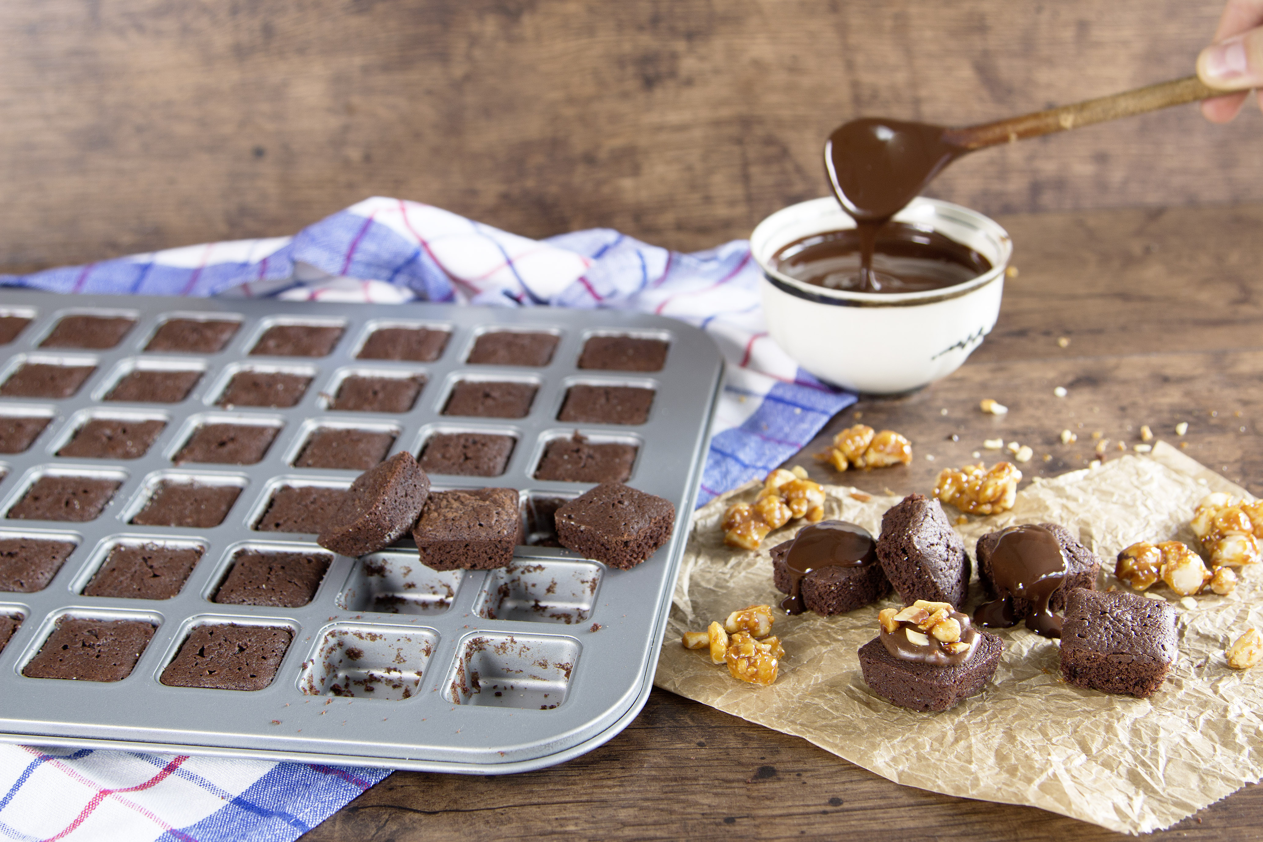 Backblech Brownie - Konfekt