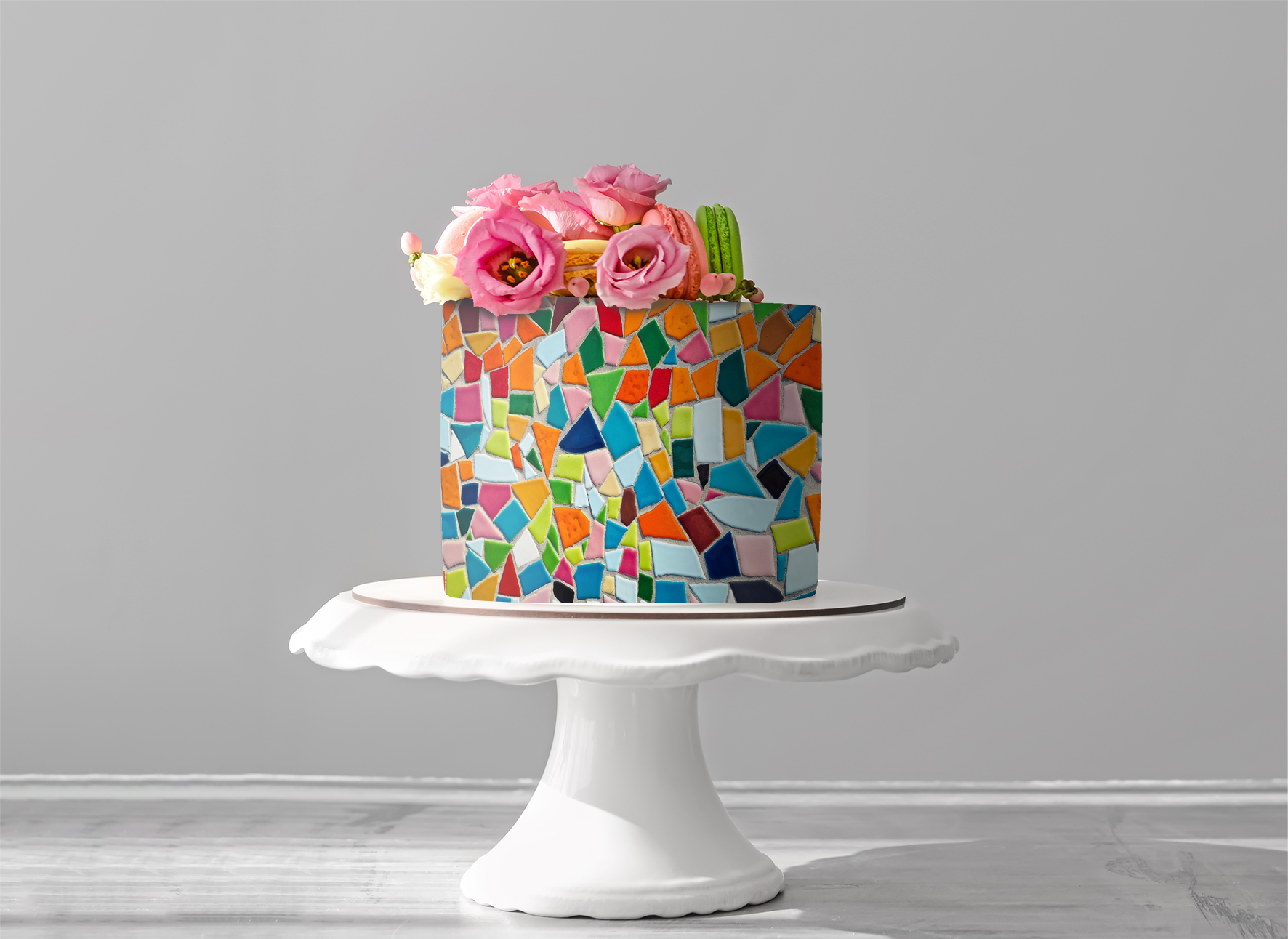 Deko Fondant Mosaik