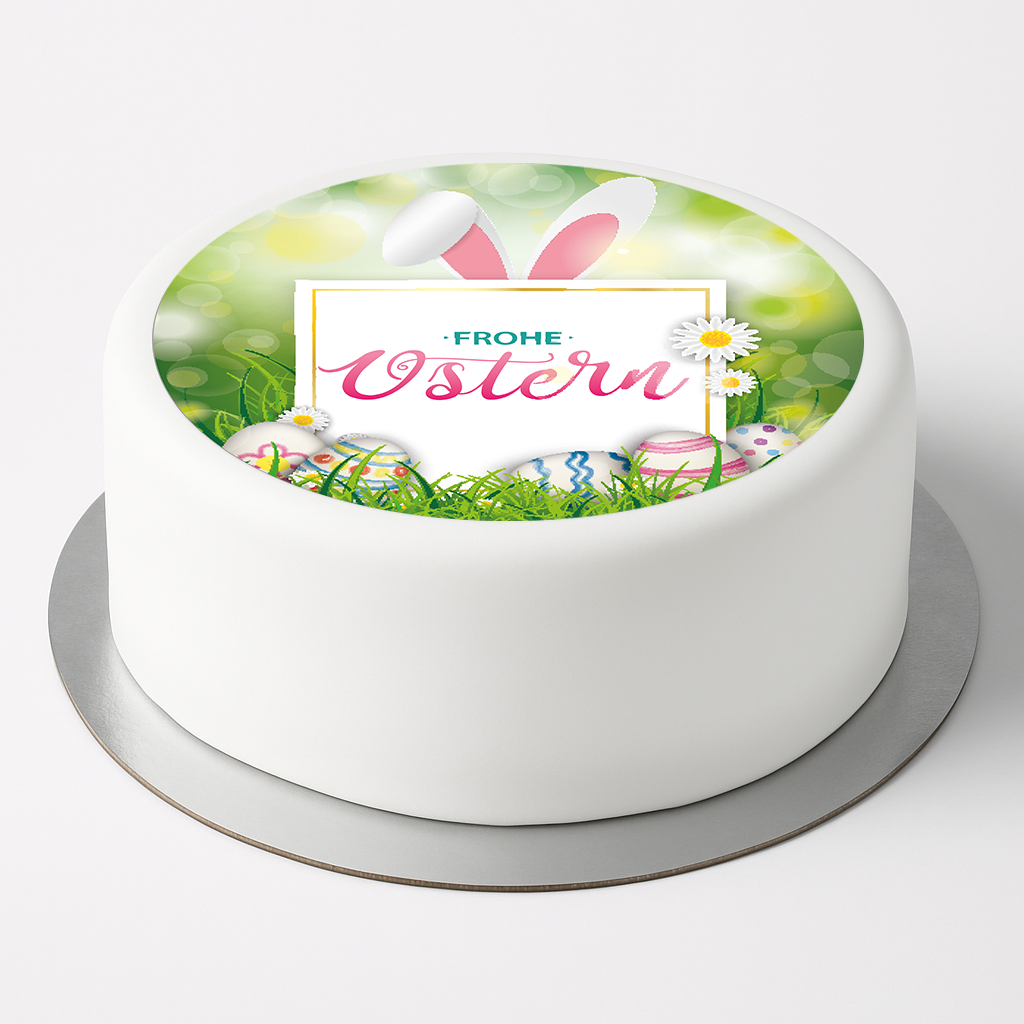 Tortenaufleger Frohe Ostern
