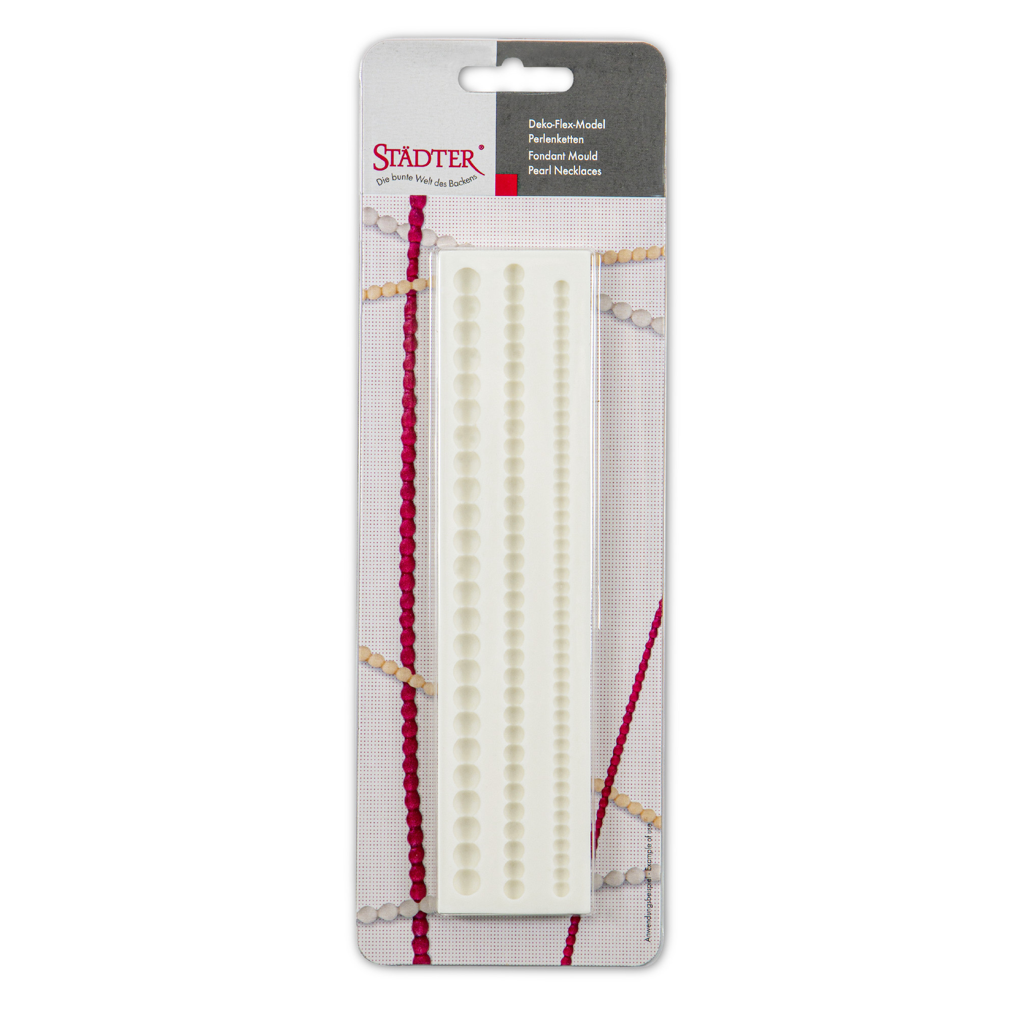 Silikonform Rosenkranz / Perlenkette