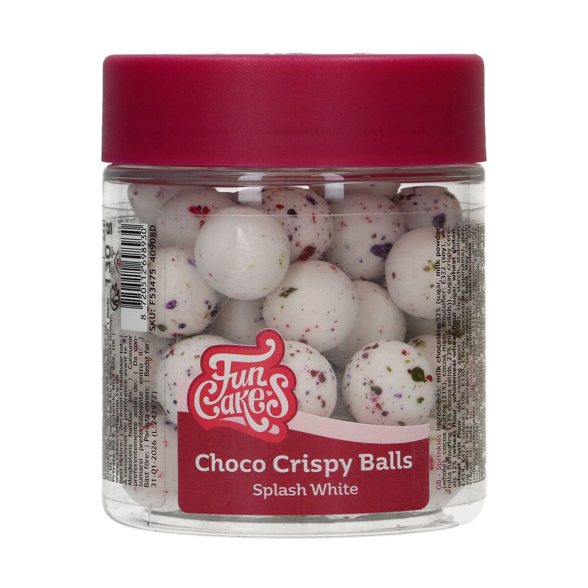 Choco Crispy Balls - Matt Colour Splash 130g