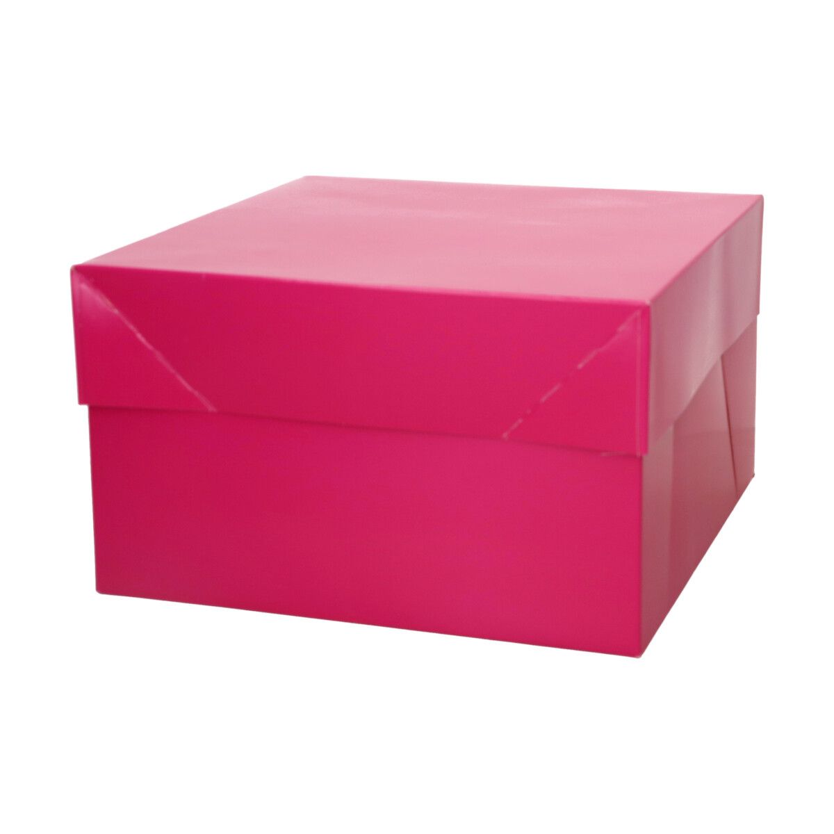 Tortenschachtel pink 25x25x15 