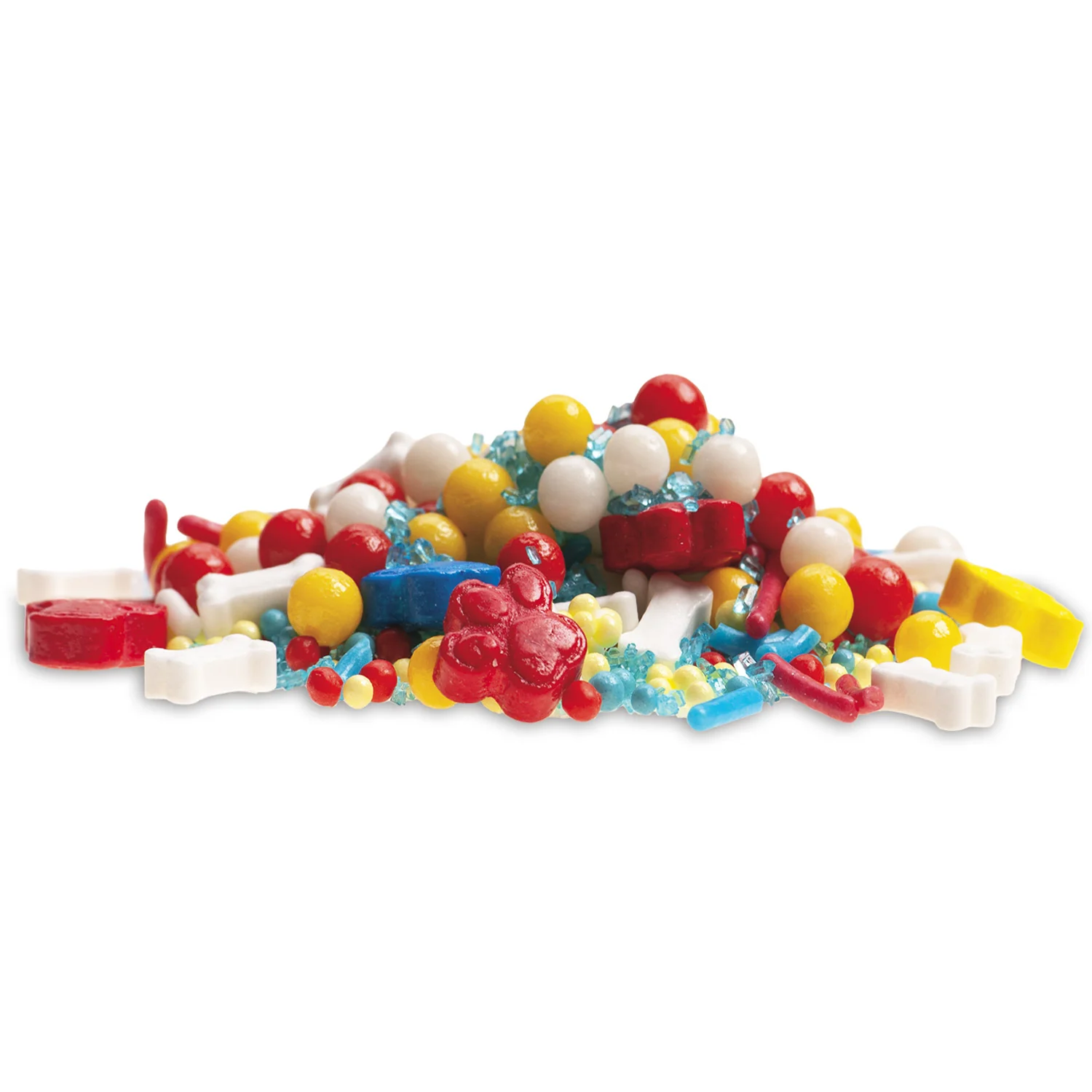 Paw Patrol Streusel Mix 70 g – 3-fach Zuckerdekor für Torten & Cupcakes