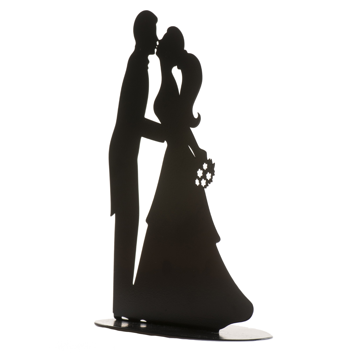 Cake Topper Brautpaar aus Metal 