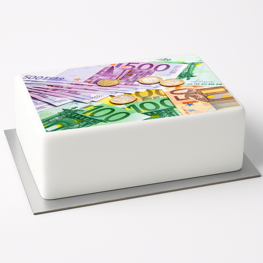 Tortenaufleger Geld – Geldschein-Motiv für Geburtstag & besondere Anlässe