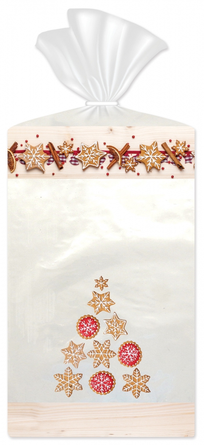 Geschenksäckchen Weihnachten – mit Keks-Motiv & Zimt-Deko Geschenksäckchen Weihnachten – mit Keks-Motiv & Zimt-Deko