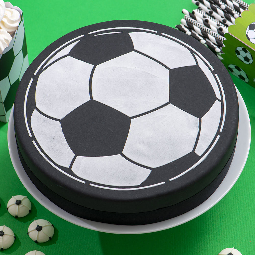 H584_1 Schablone Fußball