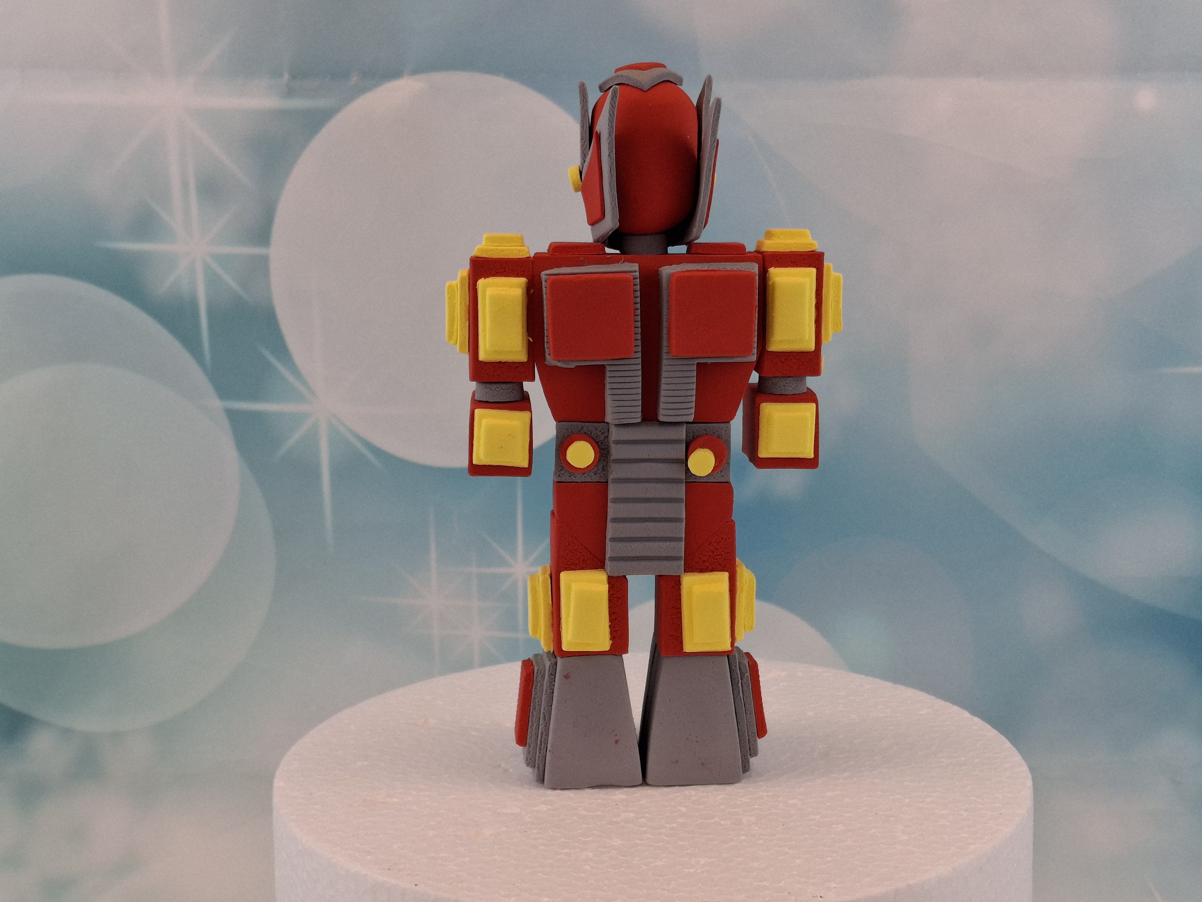 Tortenfigur Roboter Transformer XXL