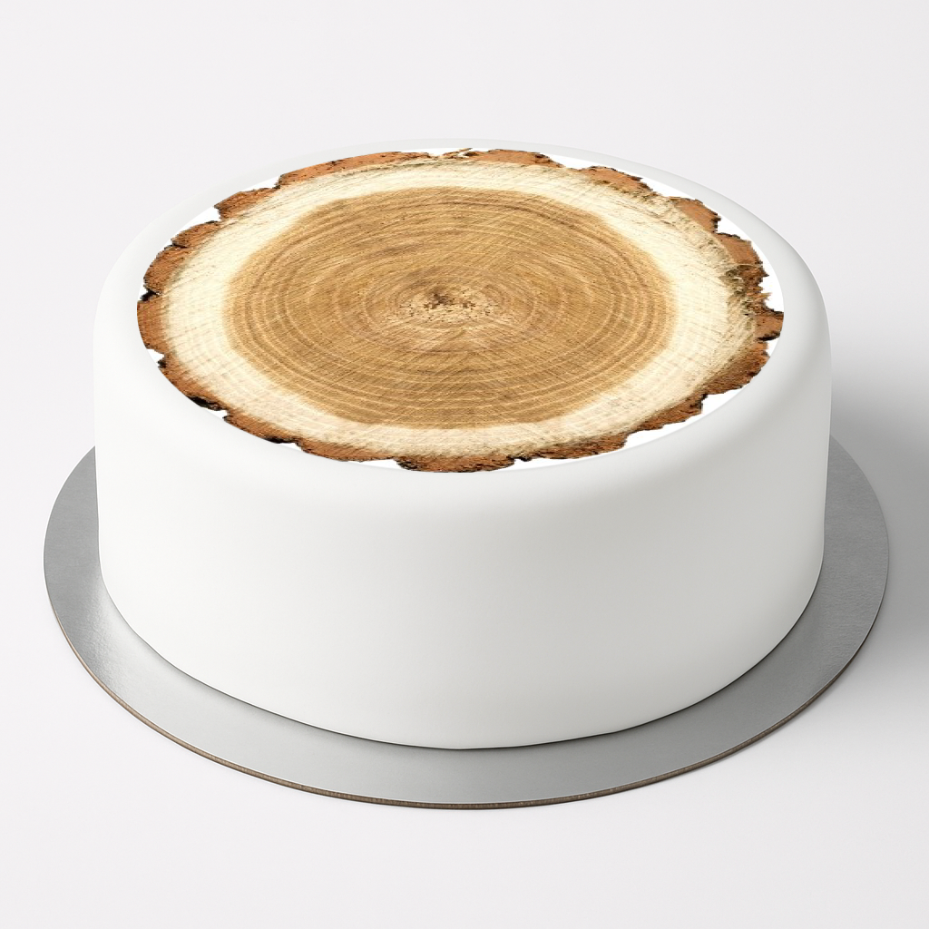 Tortenaufleger Baumscheibe