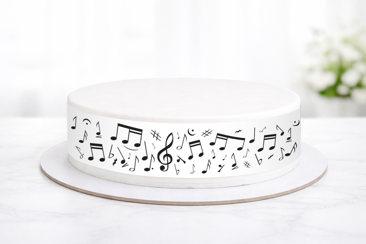 Tortenband Musiknoten