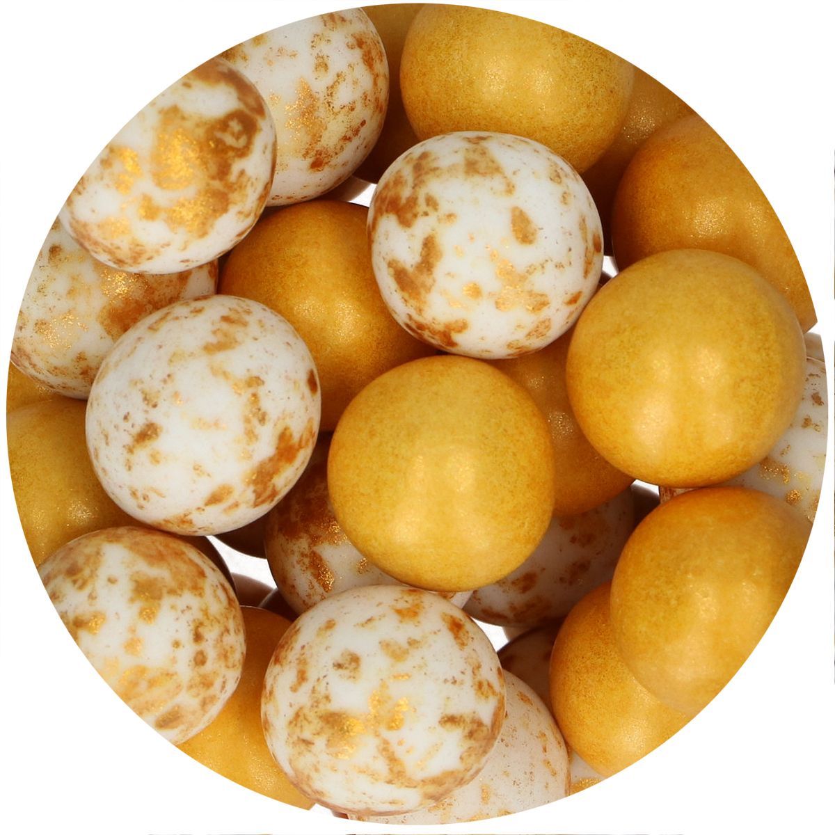 Choco Crispy Balls - Glamour Gold