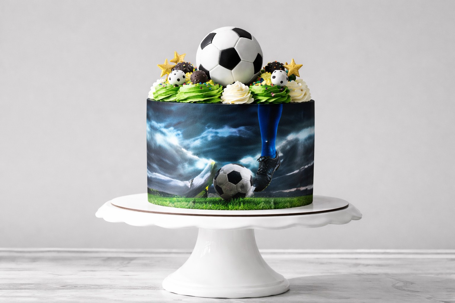 Deko Fondant Fußball