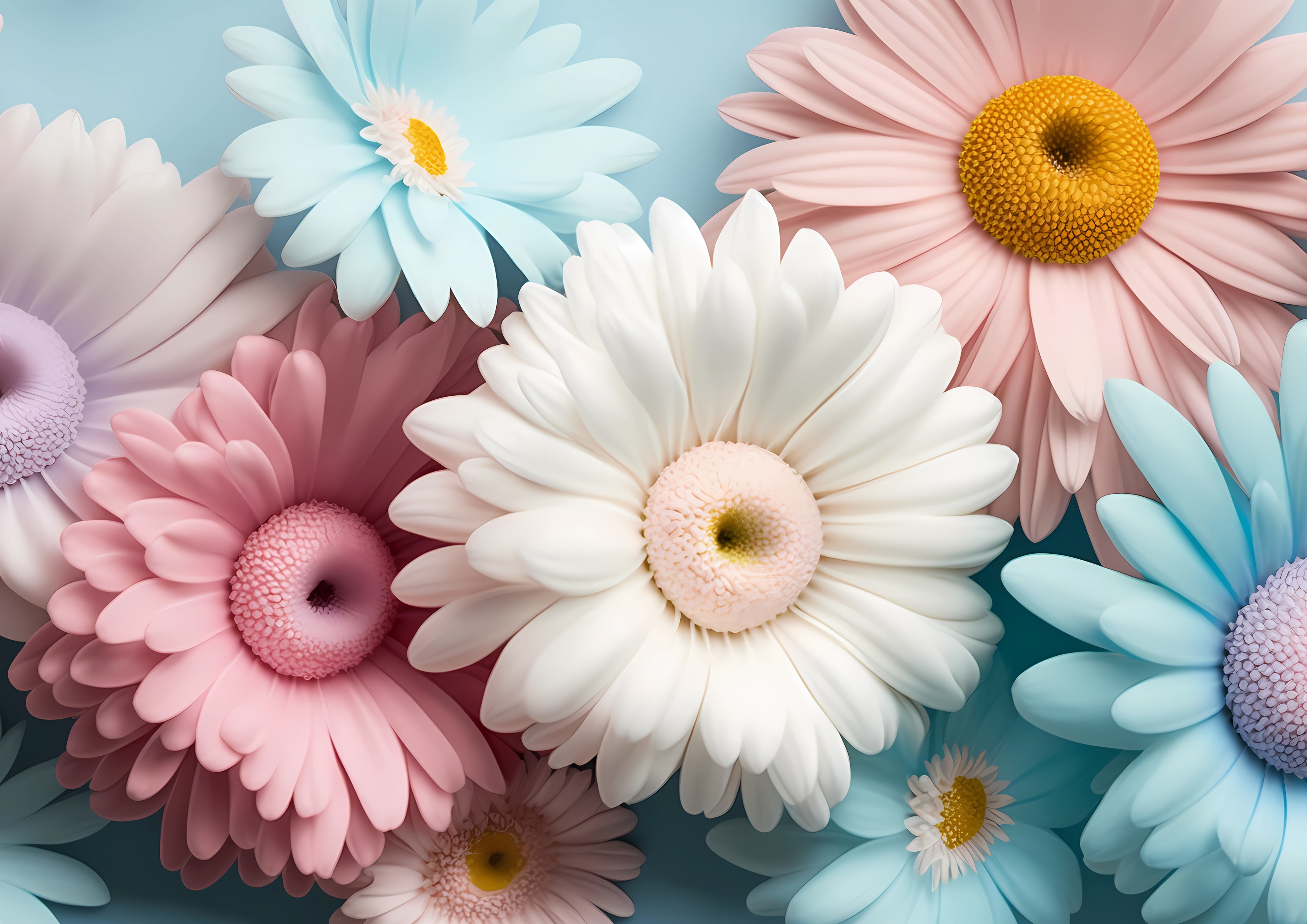 Deko Fondant Gerbera