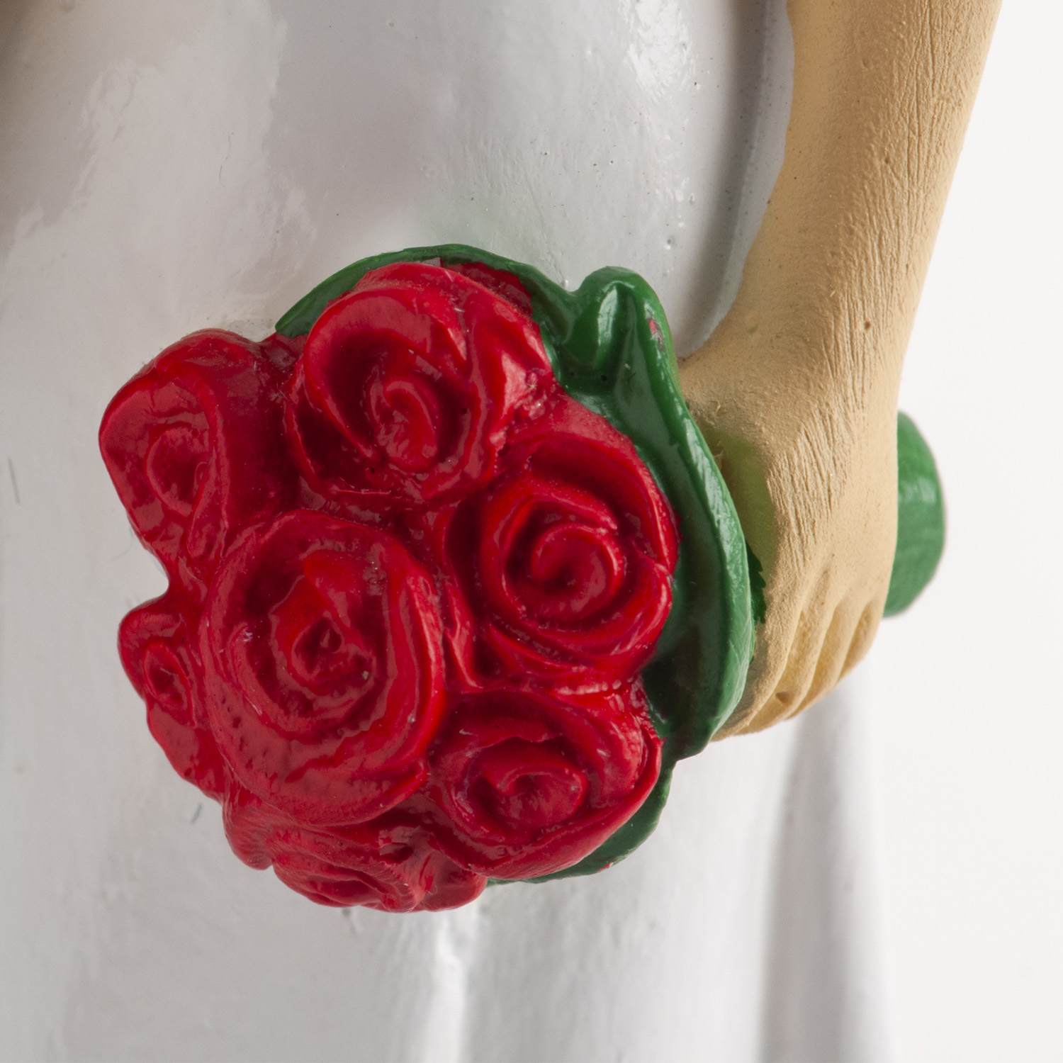 Hochzeitsfigur Brautpaar Hand in Hand