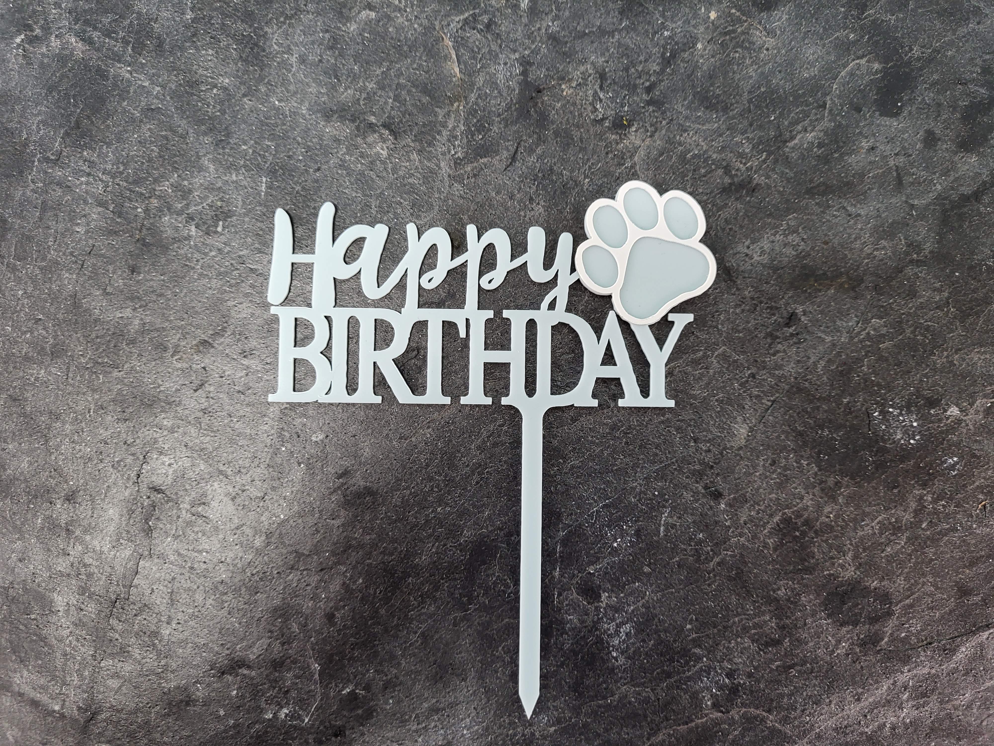 Cake Topper Happy Birtdhay Paw Patrol