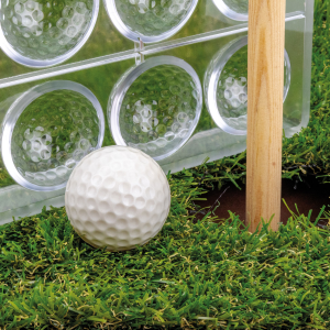 Martellato Pralinenform Golf – Schokoladenform für 15 Golfball-Pralinen Ø 42 x 21 mm