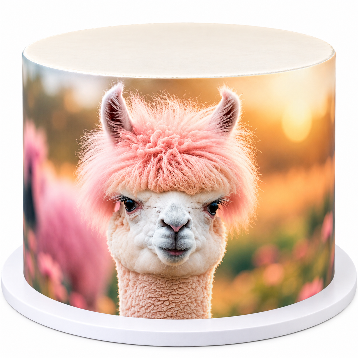 Deko Fondant Lama Alpaka