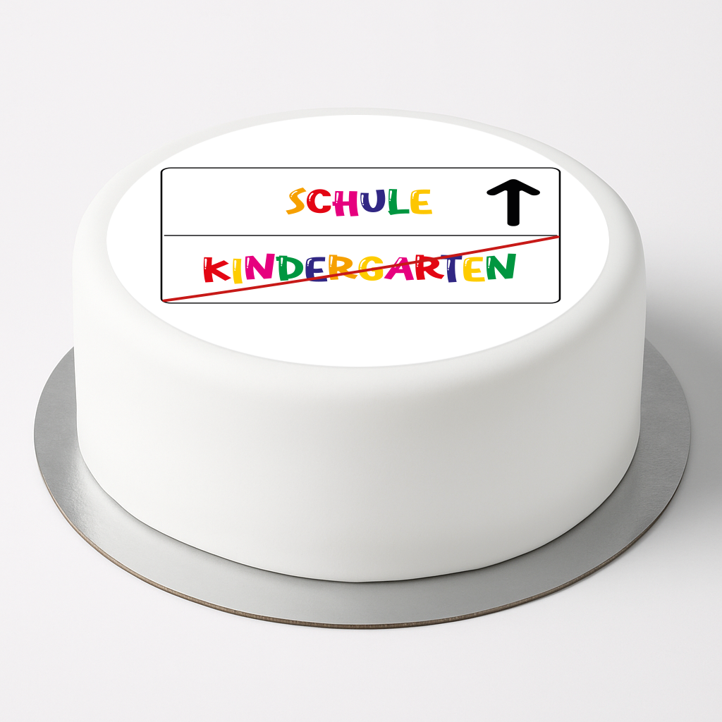 Tortenaufleger Kindergarten/Schule