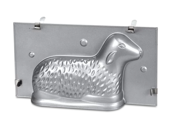 3D-Backform Osterlämmchen – 2-teilig Metall (880 ml)