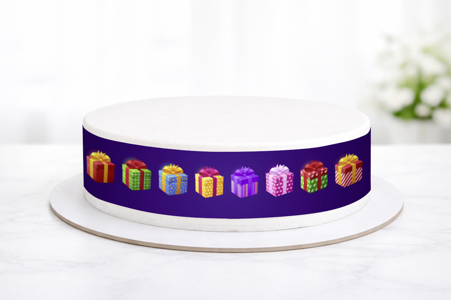 Tortenband Weihnachten Geschenke