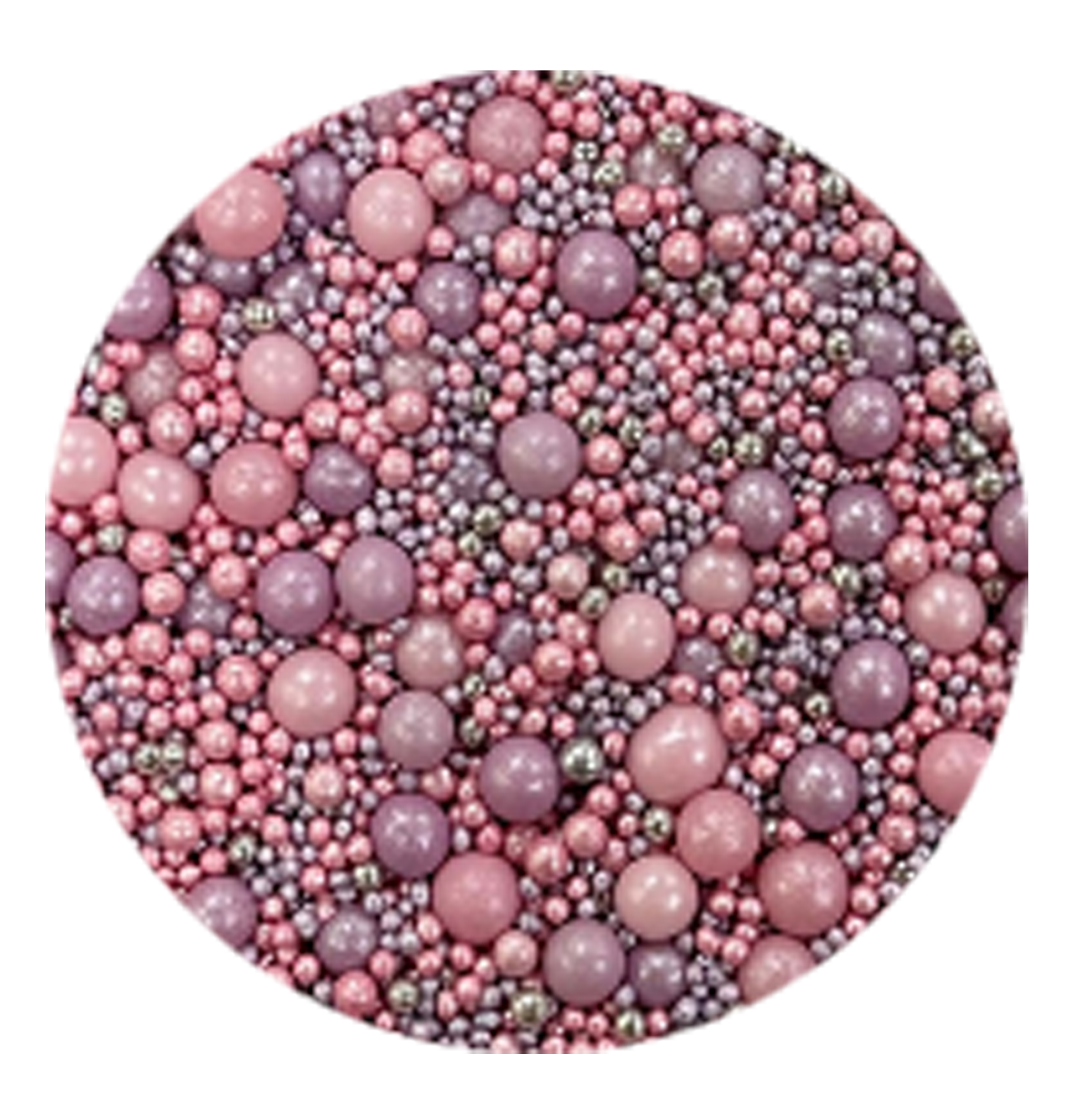 Essbare Perlen pink – Baby Boom rosa 1kg 