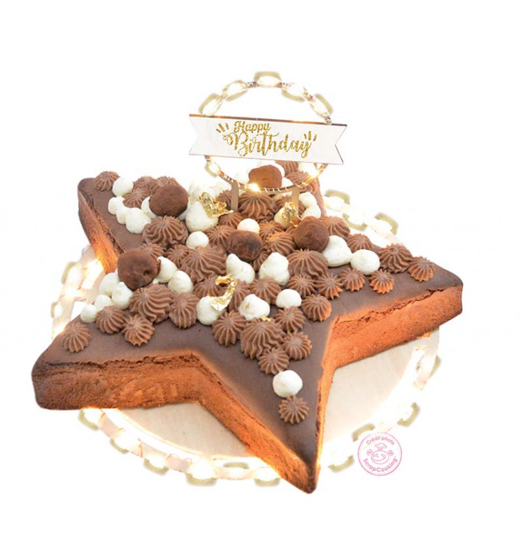 Cake Topper LED Happy Birthday