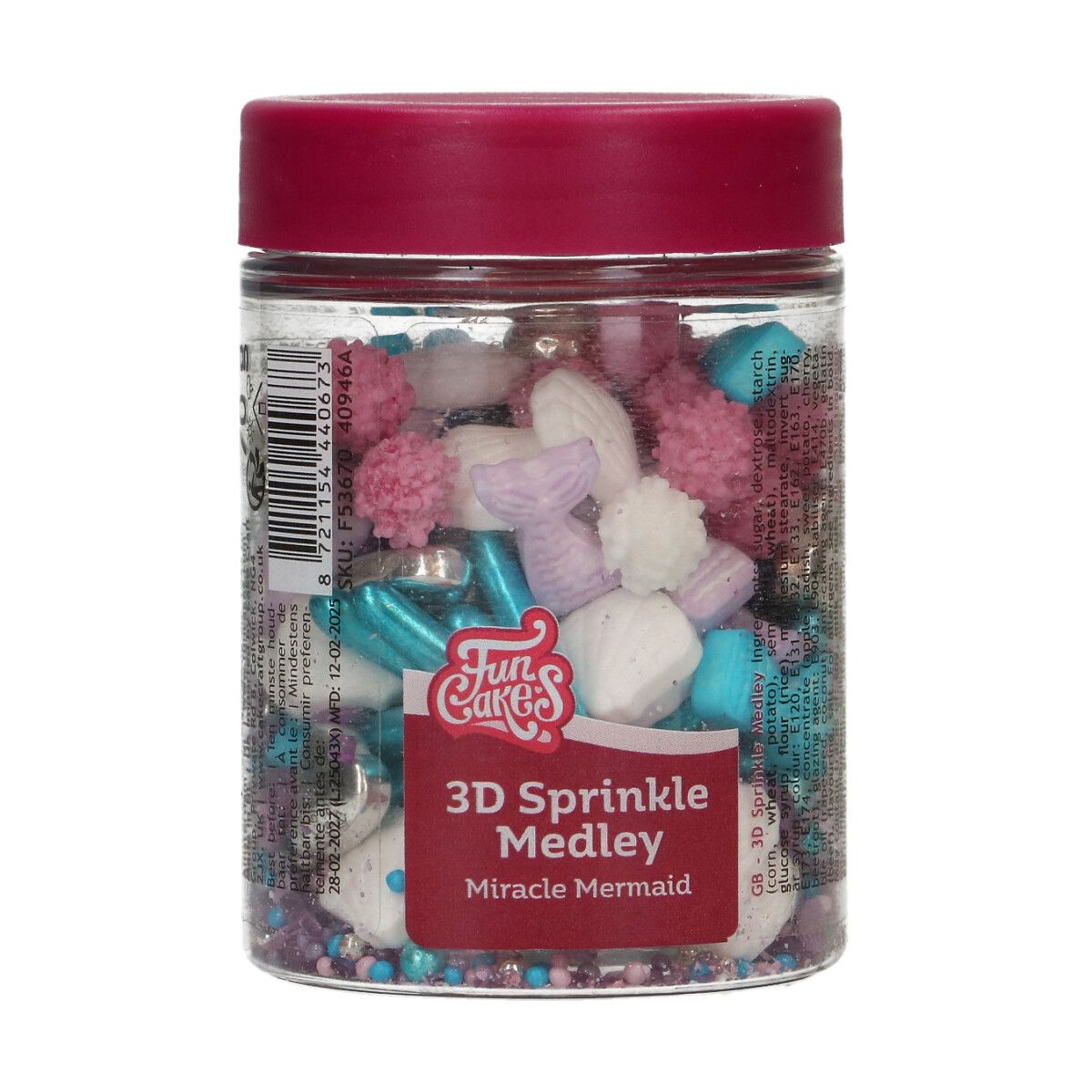 3D Sprinkle Medley - Miracle Mermaid 70g