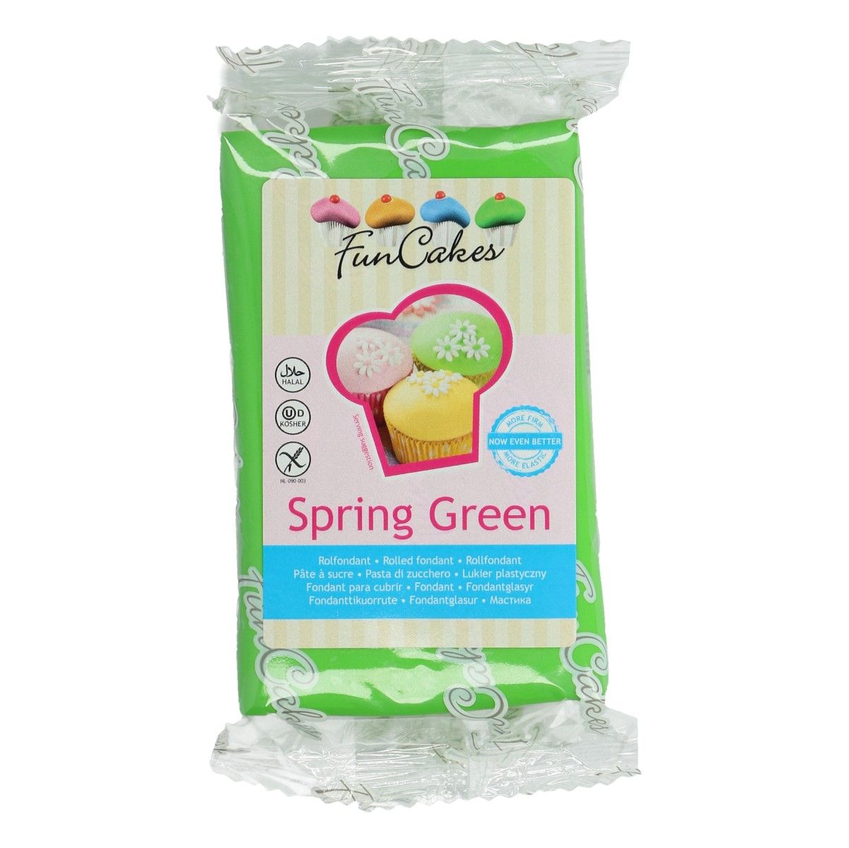 Rollfondant Spring Green 250g grün