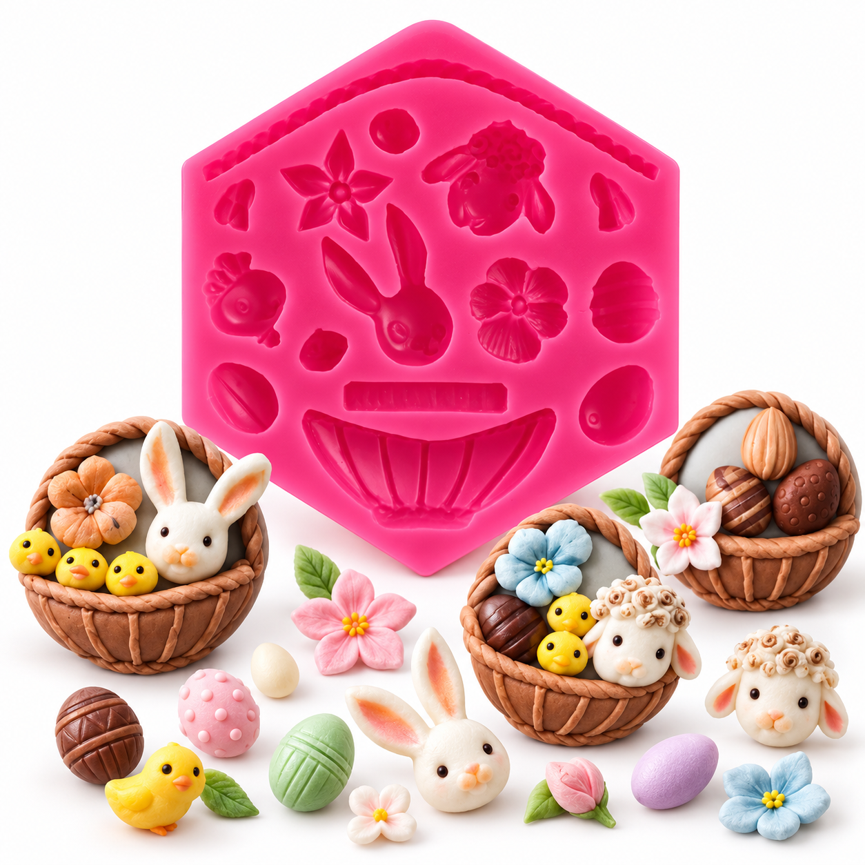 Silikonform Ostern – zauberhafte Osterdekorationen selbst gestalten
