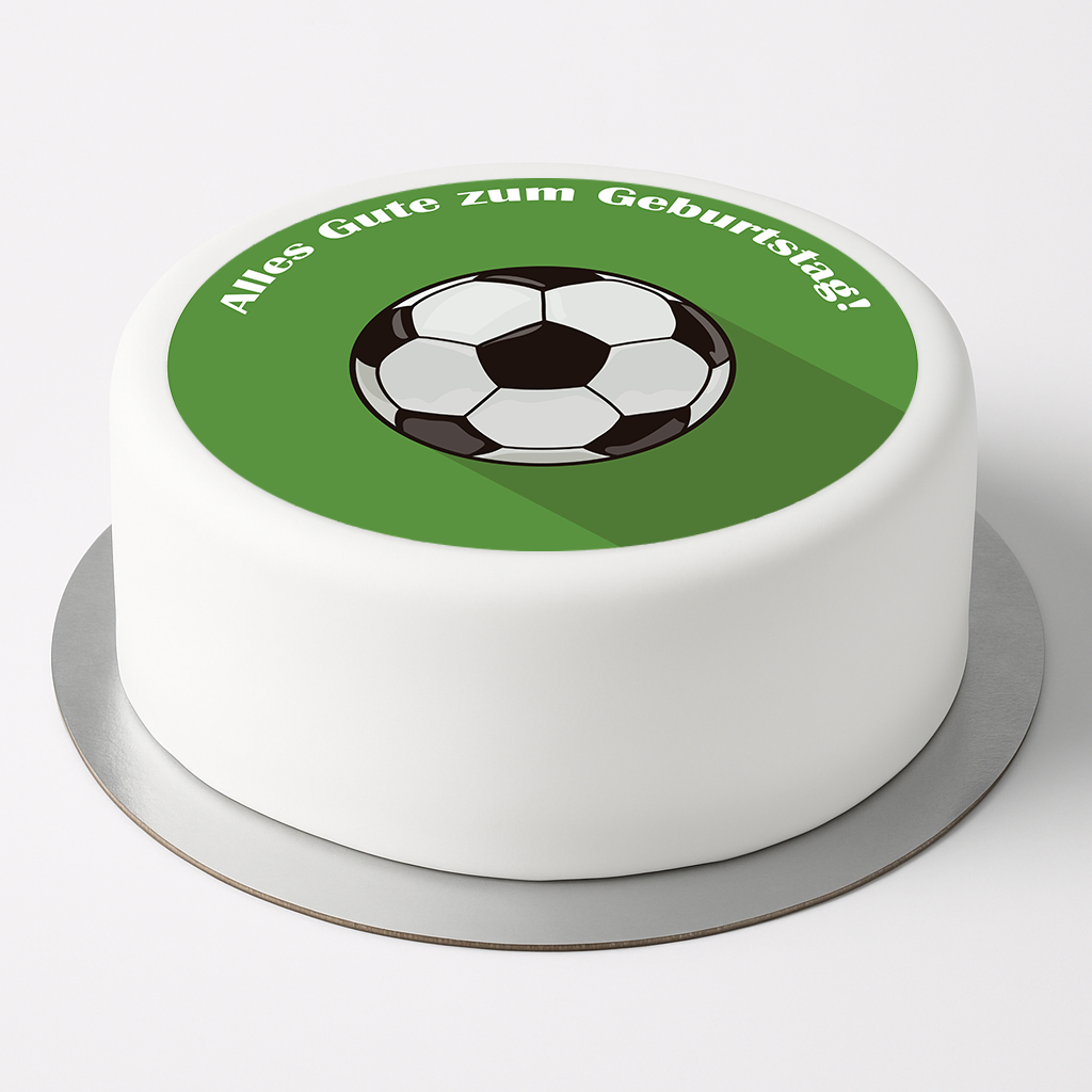 Tortenaufleger Fussball 