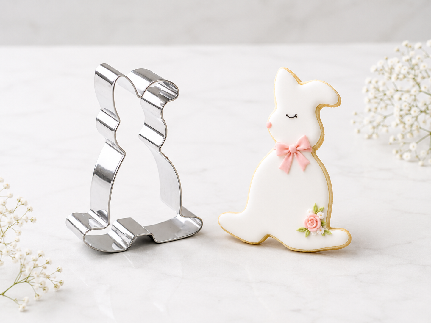 🐰 Keksausstecher „Stehender Hase“ – 8 cm | Edelstahl A54