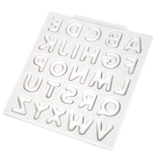 Silikonform Alphabet Großbuchstaben