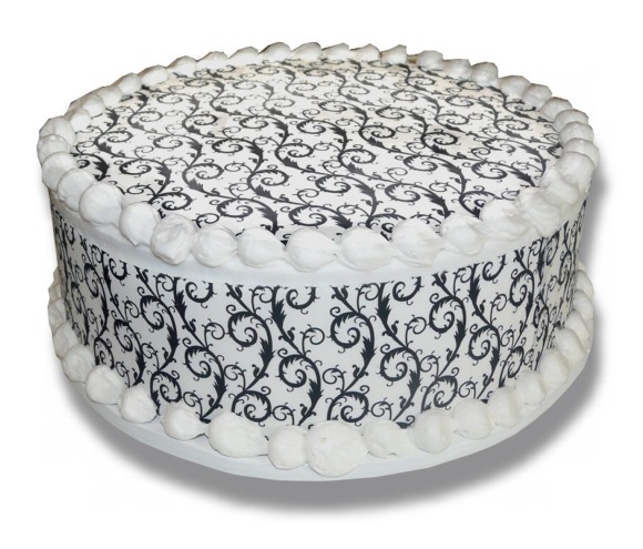 Tortendekoration, Umrandung, Torteneinfassung, Zuckerfolie, Fondanttorten, backen, Torte, Kuchen, Rollfondant, Massa Ticino, Zuckermasse, Caketopper, Hochzeit, Geburtstag, Geschenk, Party